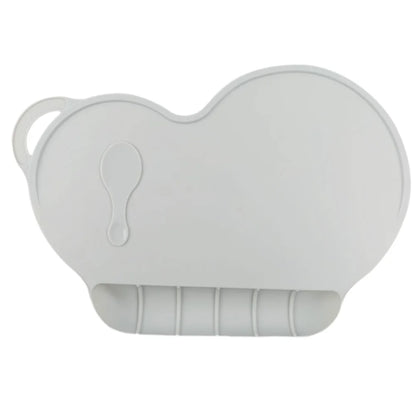 Food Grade Silicone Baby Bib Table Mat Infant Tiny Diner Portable Suction Cup Placemat For Kids Baby Feeding Kitchen Placemat