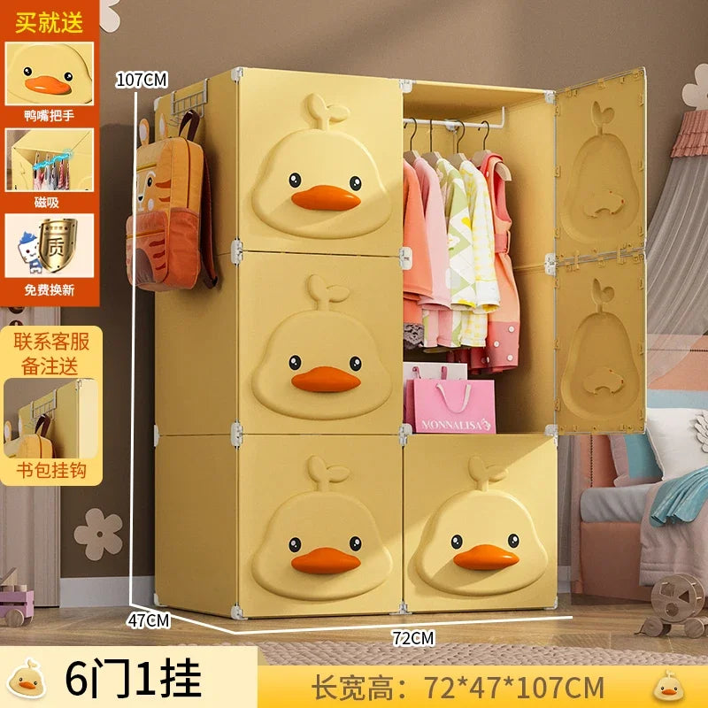 Kids Cube Closet Jewelry Fabric Placard Plastic Partitions Cupboard Walk In Wardrobe Cabinet Guarda Roupa Furniture For Room
