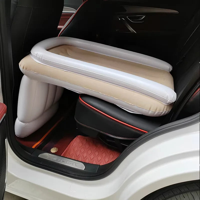 Portable Toddler Inflatable Travel Mattress – Folding Bed for Car & Airplane