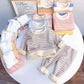 1Set Autumn Winter Kid Warm Velvet Underwear Set Babies Thickened High Waist Belly Protection Baby Casual Childrens Clothing Set