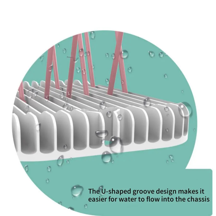 Baby bottle drying rack, multi-functional portable, detachable, two-layer nipple draining rack for baby drying