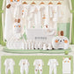 Summer Bunny Newborn Clothes Set – 20–26PCS Cotton Outfit for Boys & Girls
