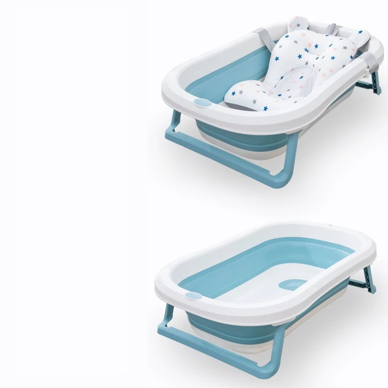 Baby Bath Seat Support Mat Babies Anti-Slip Kids Body Cushion Baby Bath Tub Pad Chair Newborn Bathtub Pillow Toddler Shower Net