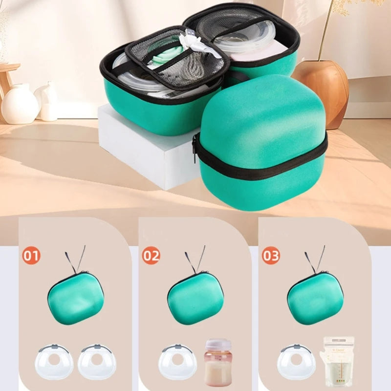 Hard Shell Carrying Case For Electric Breast Easy Organize