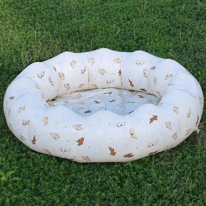 1PCS Inflatable Baby Bathtub / Baby Inflatable Chair, Toddler Bathing Tub with Air Pump Back Support Portable Seat