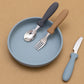 Infant Feeding Set – Silicone Plate, Spoon & Fork