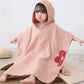 2022 New Baby Hooded Bath Towel Receiving Blanket Muslin 4 Layers Cotton Gauze Swaddle Wrap Towel Cape Bathrobe Cloak Poncho