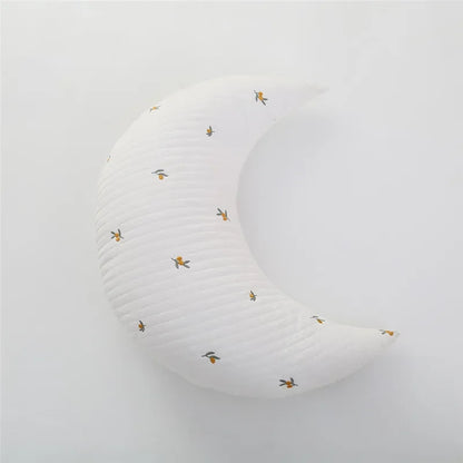 Newborn Breastfeeding Pillows Soft Cotton Crescent U-Shaped Waist Support Assisted Sleep Nursing Cushion Baby Soothing Pillows