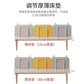38cm Height Baby Bed Rail Guard Height Adjustable Anti-collision Guardrail Children's Bed Fence Bed General Soft Gate Crib Rail