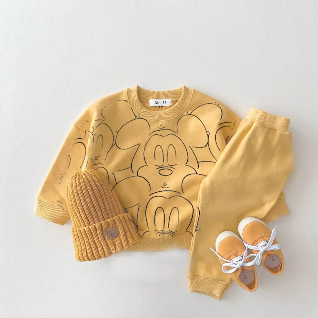 Toddler Baby Girls Clothing Set Sweatshirts Children's Long Sleeve Cotton Tshirt Kids Sports Clothes Newborn Infant Tops