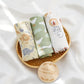 Happyflute 3Pcs/Pack Baby Muslin Swaddle 100% Cotton Baby Blanket Wrap For Newborn Baby