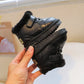Winter Children Boots for Baby Girls Boys Outdoor Shoes Warm Plush Kids Snow Boots Non-slip Windproof waterproof Infant Shoes