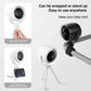 Flexible Octopus Stroller Fan 10000mAh USB Rechargeable Fan with LED Night Light 3-Speed Cooling Fan for Crib/Car Seat/Treadmill