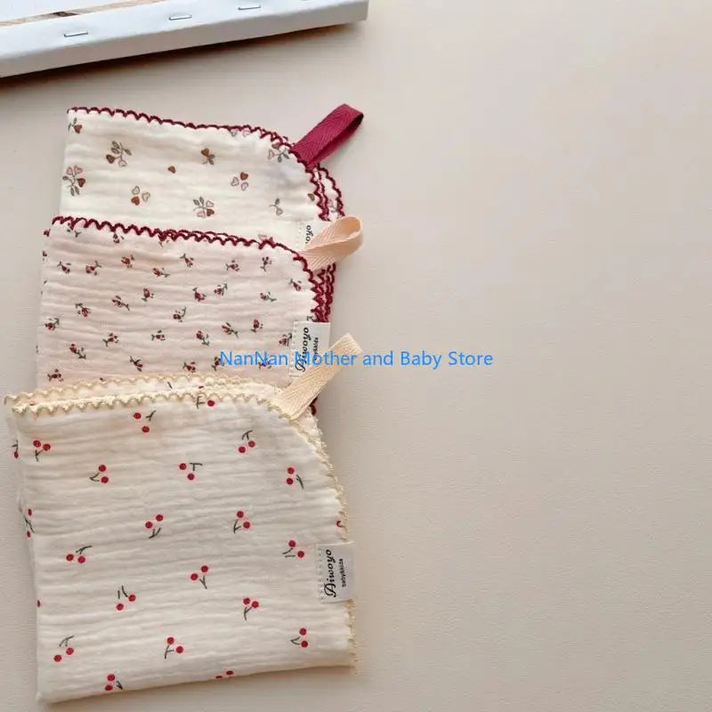 Baby Muslin Face Towel for Delicate Skin Soft and Absorbent Muslin Hand Towel