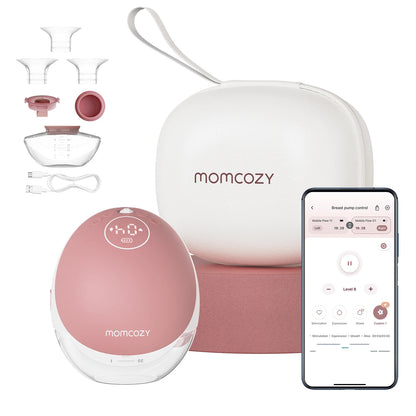 Momcozy M9 Breast Pump Hands Free Upgraded Mobile Flow