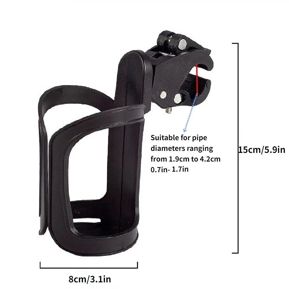 Baby Stroller Accessories Cup Holder Rack Milk Water Pushchair Carriage Buggy Drinks Bottle Holder for Kids Bicycle Cart Trolley