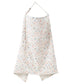 Muslin Nursing Covers for Breastfeeding, Privacy Breast Feeding Cover with Arch Neckline for Mom and Baby Nursing Apron