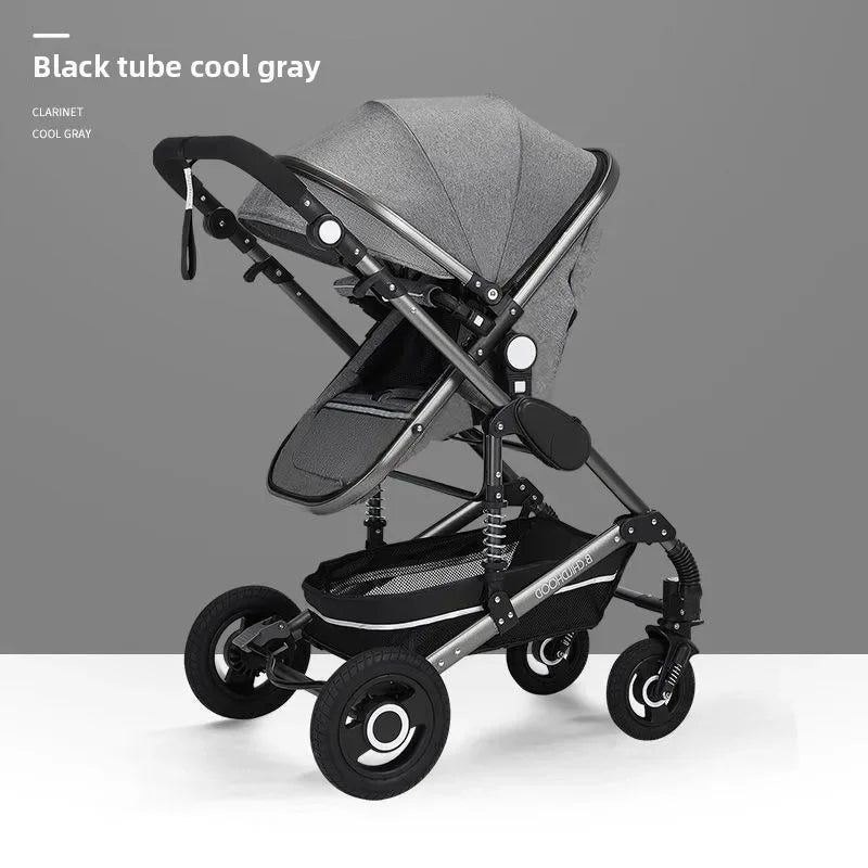 Foldable Lightweight Stroller – Smooth Ride for Babies