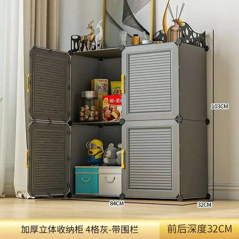Baby Closet Storage Wardrobe Cupboard Organizer Clothing Rack Modular Wardrobes Chest Dresser Armarios Living Room Cabinets·