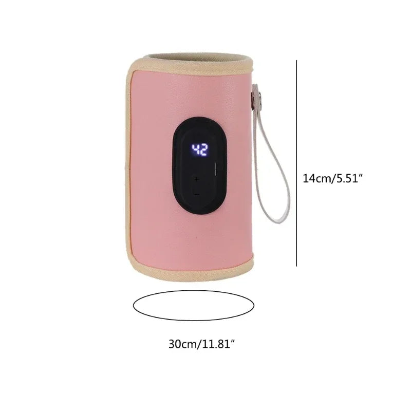 Portable Baby Milk Bottle Insulation Sleeve Stroller Cart Milk Bottle Warmer Bag  Infant Outdoor Travel Accessories