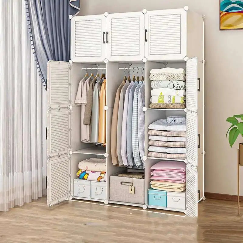 Baby Closet Storage Wardrobe Cupboard Organizer Clothing Rack Modular Wardrobes Chest Dresser Armarios Living Room Cabinets·