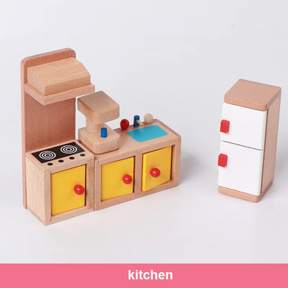 Mini Wooden Furniture – Playroom Fun!