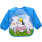 Waterproof EVA Full Sleeve Baby Bibs Children Apron Long Sleeve Feeding Smock Kids Eating Breastplate Infant Scarf Clothing
