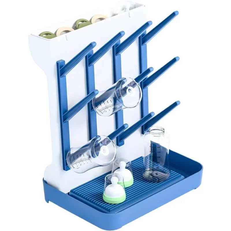 Baby Bottle Drying Rack Suitable for Newborn Feeding Vertical Baby Bottle Drain Rack Saves Space To Place Bottles Nipple and Cup