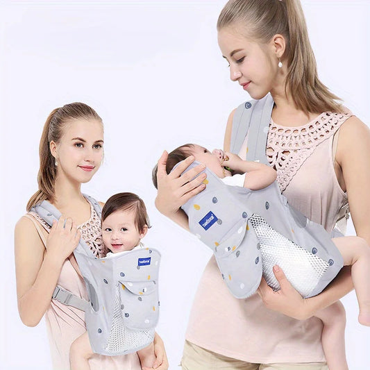 Traditional Cotton Baby Sling – Front & Back Carry - 2 in 1