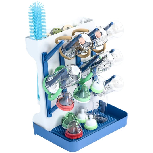 Drying Rack for Baby Bottles Bottle Drain Rack Drying Draining Stand Babies Bottles Storage Bebe Feeding Cup Holder Accessories