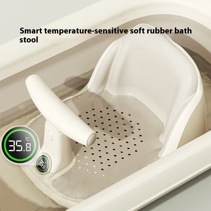 Children's Shower Seat Portable Shower Stand for Newborns and Young Children Children's Growth Accessories