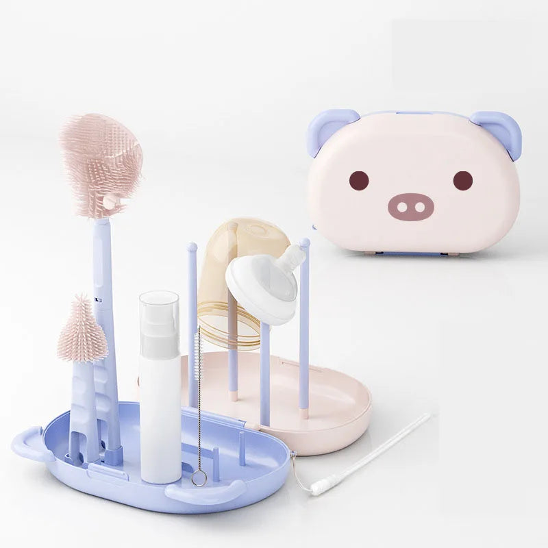 Baby feeding cup stand milk bottle drying rack nippler drainer pacifier holders hangers infant teats dryer escurridor biberones