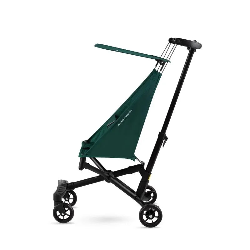 Portable Outdoor Baby Stroller, Lightweight, Foldable Pocket Stroller for Travel Baby Carriage Four wheels Infant Trolley