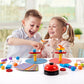 Wooden Stacking Blocks Shape Sorting Stacking Toy Montessori Game Wooden Board Game Chopsticks Balance Challenge Educational Toy