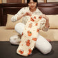 Cylindrical Throw Pillow Plush for Girls Multi-functional Sleep Support Cushion Long Bolster pregnancy Pillow Side Sleepers