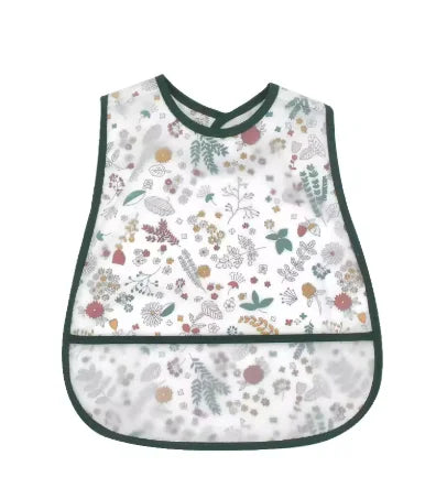 High Quality Adjustable Baby EVA Bibs Cartoon Cotton Child Waterproof Lunch Feeding Bibs For Kids Girls Boys Feed Accessories