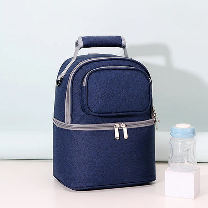 Insulation Bag for Breast Pump Storage, Feeding Bottle Backpack
