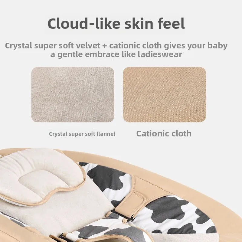 Baby Soothing Rocker Electric Swing Chair for Newborns 0–2 Years Calming Bouncer and Cradle Sleeper  Baby Swing Cradle Newborn
