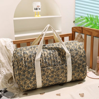 Embroidered Mommy Bag – Large-Capacity, Lightweight & Multi-Functional