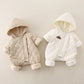 Cozy Cotton-Padded Infant Romper