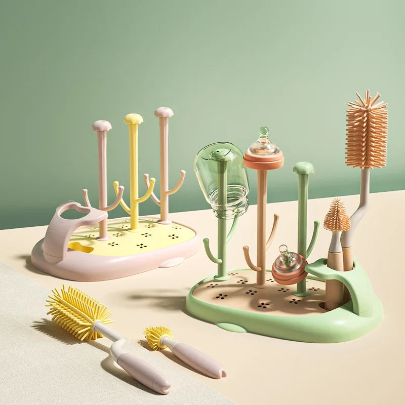 Baby feeding bottle Drying Rack drying supports escorredor drainer Nipple holder bottles shelf child bottle dryer egouttoir dish
