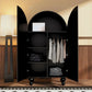 Medium Wooden Wardrobe Storage Portable Children Bedroom Closet Organizer Girls Teen Furniture Home