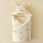 Newborn Swaddle Blankets for Boy Girl Aesthetic Muslin Baby Wrap Swaddle Soft Cotton Spring Autumn Infant Receiving Blanket