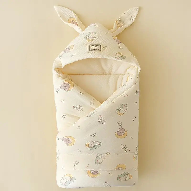 Newborn Swaddle Blankets for Boy Girl Aesthetic Muslin Baby Wrap Swaddle Soft Cotton Spring Autumn Infant Receiving Blanket