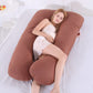 2022 New Full Body Nursing Pregnancy Pillow U-Shaped Maternity For Sleeping With Removable Cotton Cover