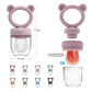 Newborn Food Feeder – Fruit & Veggie Silicone Teether
