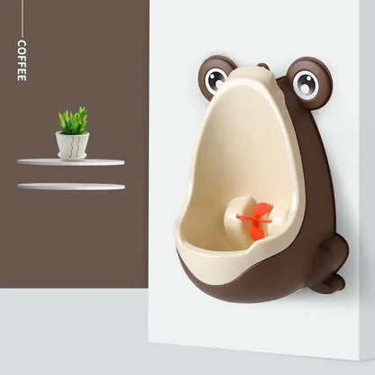 Cartoon Standing Potty – Wall-Mounted Urinal for Boys' Toilet Training