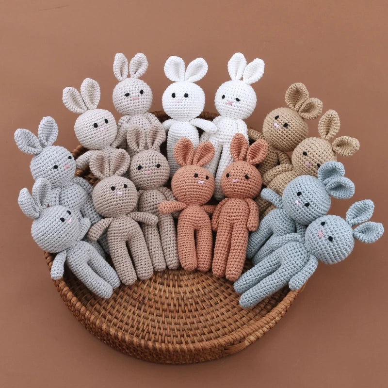 Handmade Crochet Bunny – Soothing Sleep Toy