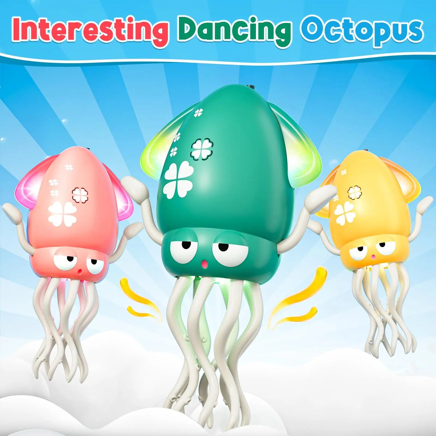 Dancing Octopus Toy – Music & Fun for Babies!