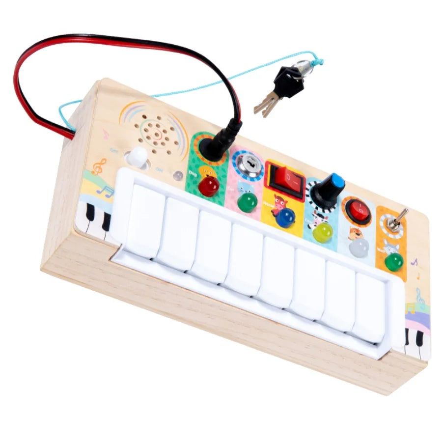 Montessori LED Music Toy – Learn Through Play!